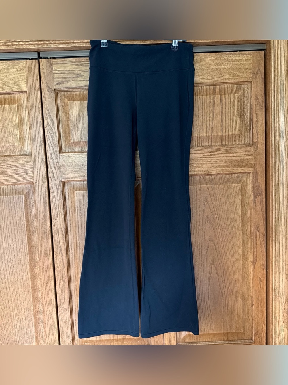 Girl’s Black Flared Yoga Pants